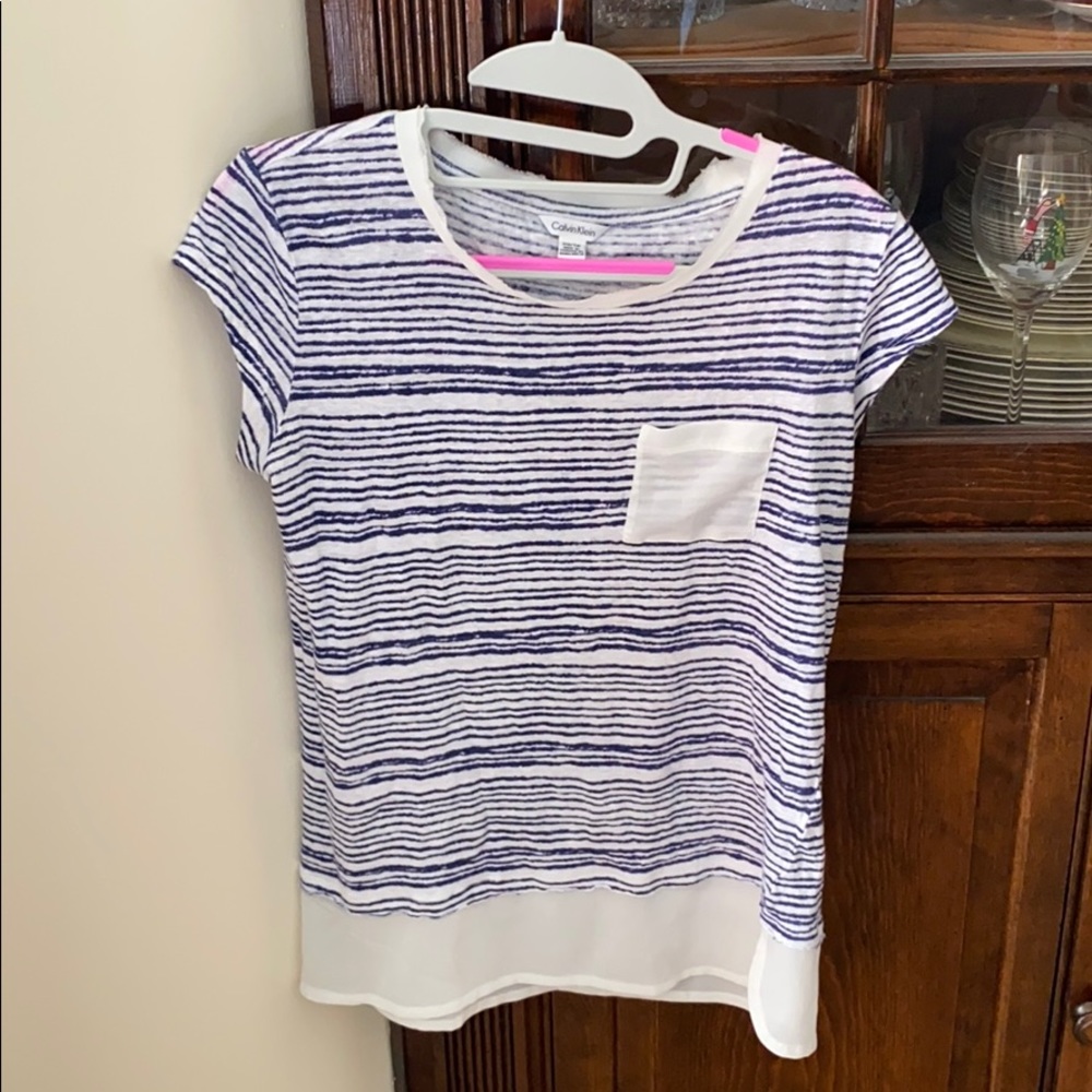 Calvin Klein frayed t-shirt